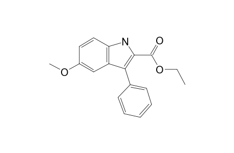 Ethyl 5-methoxy-3-phenyl-1H-indole-2-carboxylate