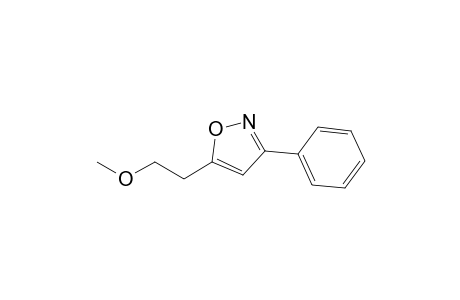 5-(2-Methoxyethyl)-3-phenylisoxazole