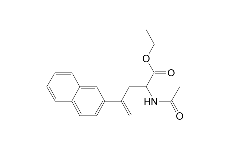 Ethyl 2-Acetamido-4-(naphth-2-yl)pent-4-enoate