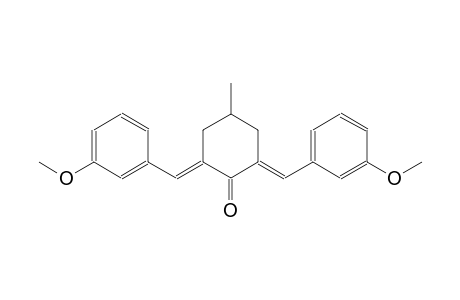 cyclohexanone, 2,6-bis[(3-methoxyphenyl)methylene]-4-methyl-, (2E,6E)-
