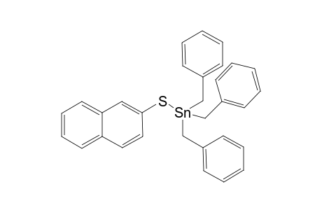 Tribenzyl(naphthalen-2-ylthio)stannane