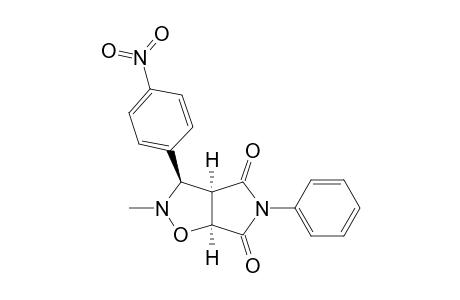 2-METHYL-3-(PARA-NITROPHENYL)-5-PHENYLTETRAHYDROPYRROLO-[3,4-D]-ISOXAZOL-4,6-DIONE