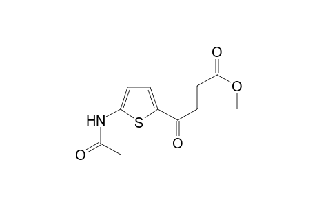 Butanoic acid, 4-(5-acetylamino-2-thienyl)-4-oxo-, methyl ester