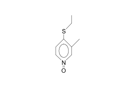 3-Methyl-4-ethylthio-pyridine 1-oxide