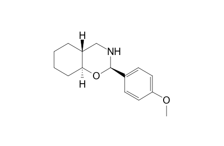 (2R,4aR,8aS)-2-(4-methoxyphenyl)octahydro-2H-benzo[e][1,3]oxazine