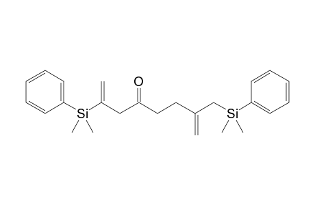 2-[dimethyl(phenyl)silyl]-7-[[dimethyl(phenyl)silyl]methyl]-4-octa-1,7-dienone