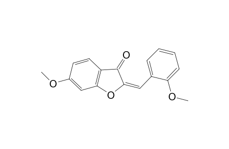 3(2H)-Benzofuranone, 6-methoxy-2-[(2-methoxyphenyl)methylene]-, (E)-