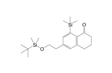 6-{2'-[(t-Butyldimethylsilyl)oxy]ethyl}-8-(trimethylsilyl)-1-tetrralone