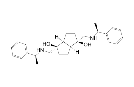 (1S,2S,5S,6S,1'S,2''S)-2,6-Bis(1-phenylethylaminomethyl)bicyclo[3.3.0]octan-2,6-diol