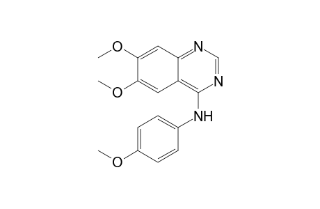 (6,7-dimethoxyquinazolin-4-yl)-(4-methoxyphenyl)amine