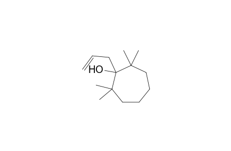 1-Allyl-2,2,7,7-tetramethylcycloheptan-1-ol