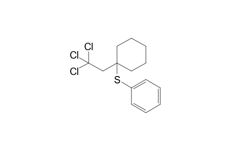 Phenyl(1-(2,2,2-trichloroethyl)cyclohexyl)sulfane