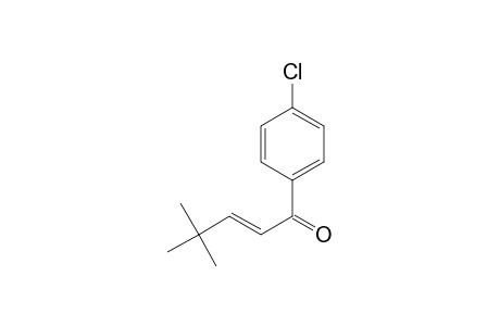 2-Penten-1-one, 1-(4-chlorophenyl)-4,4-dimethyl-