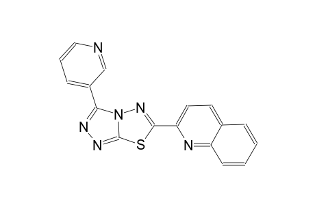 quinoline, 2-[3-(3-pyridinyl)[1,2,4]triazolo[3,4-b][1,3,4]thiadiazol-6-yl]-