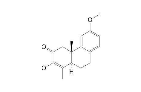 3-HYDROXY-12-METHOXY-19-NORPODOCARPA-3,8,11,13-TETRAEN-2-ONE