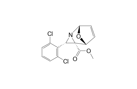 METHYL-3-(2,6-DICHLOROPHENYL)-8-OXA-2-AZATRICYCLO-[3.2.1.0(2.4)]-OCT-6-ENE-4-CARBOXYLATE