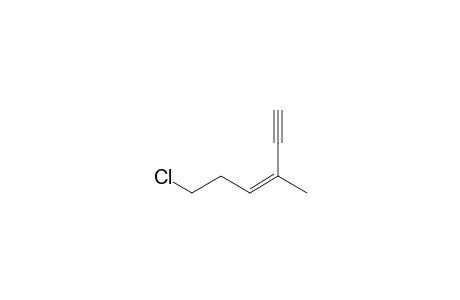 3-Hexen-1-yne, 6-chloro-3-methyl-, (Z)-