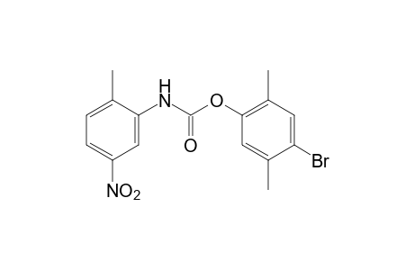 2-methyl-5-nitrocarbanilic acid, 4-bromo-2,5-xylyl ester