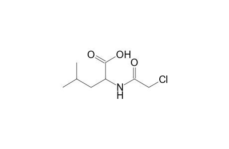 N-(chloroacetyl)-D,L-leucine