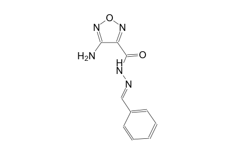 1,2,5-oxadiazole-3-carboxylic acid, 4-amino-, 2-[(E)-phenylmethylidene]hydrazide