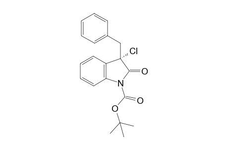 (3S)-tert-butyl 3-chloro-3-benzyl-2-oxoindoline-1-carboxylate
