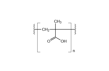 Polymethacrylic acid, crosslinked, hydrogen ion form