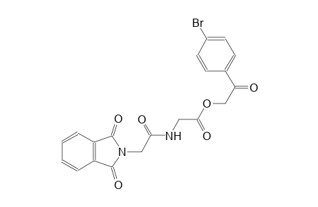 acetic acid, [[(1,3-dihydro-1,3-dioxo-2H-isoindol-2-yl)acetyl]amino]-, 2-(4-bromophenyl)-2-oxoethyl ester