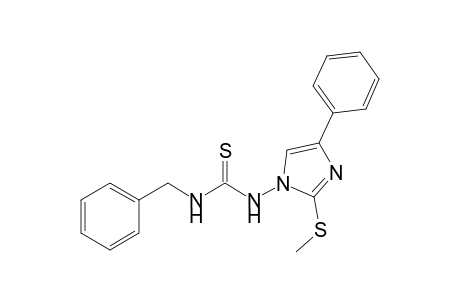 N-Benzyl-N'-(2-methylthio-4-phenylimidazol-1-yl)thiourea