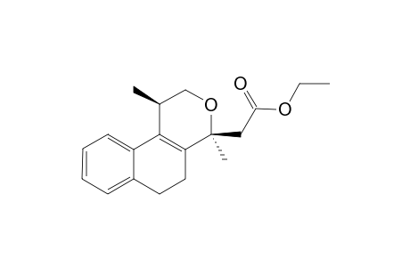 TRANS-ETHYL-2-(2,4,5,6-TETRAHYDRO-1,4-DIMETHYL-1H-BENZO-[F]-ISOCHROMEN-4-YL)-ACETATE