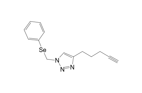 4-(Pent-4-ynyl)-1-(phenylselanylmethyl)-1,2,3-triazole