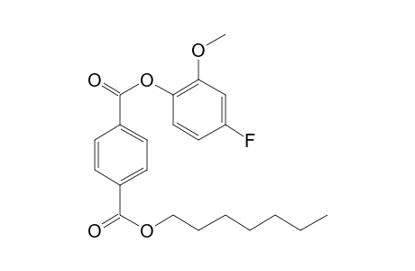 Terephthalic acid, 4-fluoro-2-methoxyphenyl heptyl ester