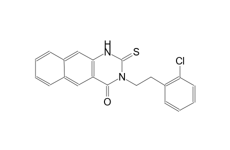 benzo[g]quinazolin-4(1H)-one, 3-[2-(2-chlorophenyl)ethyl]-2,3-dihydro-2-thioxo-