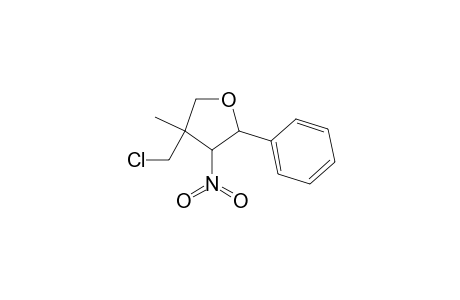 4-(Chloromethyl)-4-methyl-3-nitro-2-phenyltetrahydrofuran