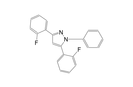 3,5-bis(2-fluorophenyl)-1-phenyl-1H-pyrazole