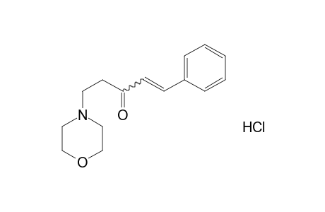 5-(4-morpholino)-1-phenyl-1-penten-3-one, hydrochloride