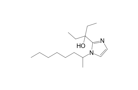 3-[1-(1-Methylheptyl)-1H-imidazol-2-yl]pentan-3-ol