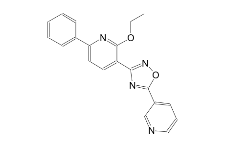 2-ethoxy-6-phenyl-3-[5-(3-pyridinyl)-1,2,4-oxadiazol-3-yl]pyridine
