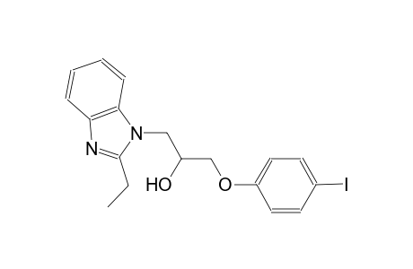 1H-benzimidazole-1-ethanol, 2-ethyl-alpha-[(4-iodophenoxy)methyl]-