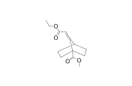 Acetic acid, [1-methoxycarbonylbicyclo[2.2.1]heptan-7-ylidene]-, ethyl ester