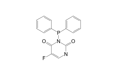 5-FLUORO-N(3)-(DIPHENYLPHOSPHORANYL)-URACIL