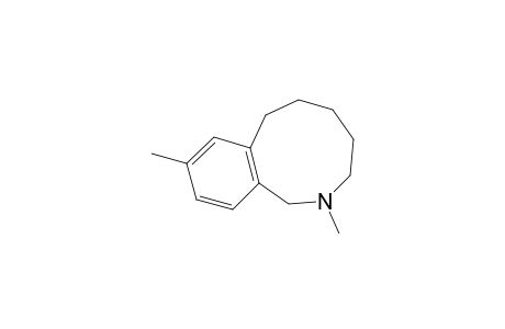 2,9-Dimethyl-2,3,4,5,6,7-hexahydro-1H-2-benzazonine