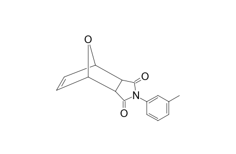 Isoindole-1,3(2H)-dione, 3a,4,7,7a-tetrahydro-4,7-epoxy-2-(3-methylphenyl)-