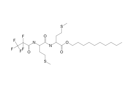 L-Methionyl-L-methionine, N-pentafluoropropionyl-, decyl ester