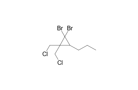 1,1-Dibromo-2,2-bis(chloromethyl)-3-propylcyclopropane