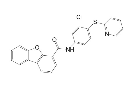 Benzo[b]benzofuran-4-carboxamide, N-[3-chloro-4-(2-pyridinylthio)phenyl]-