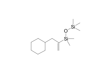 1-(3-Cyclohexylprop-1-en-2-yl)-1,1,3,3,3-pentamethyldisiloxane