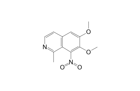 6,7-Dimethoxy-1-methyl-8-nitro-isoquinoline