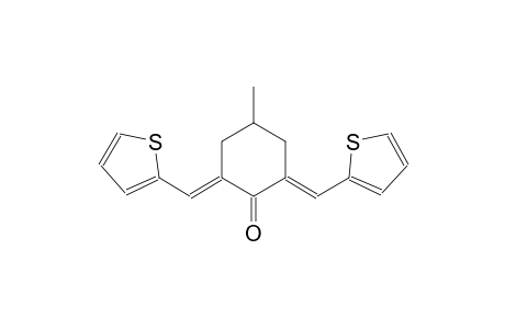 cyclohexanone, 4-methyl-2,6-bis(2-thienylmethylene)-, (2E,6E)-
