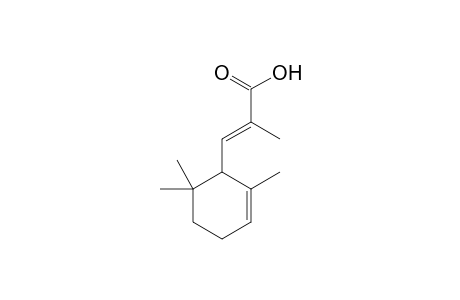 (2E)-2-Methyl-3-(2,6,6-trimethyl-2-cyclohexen-1-yl)-2-propenoic acid