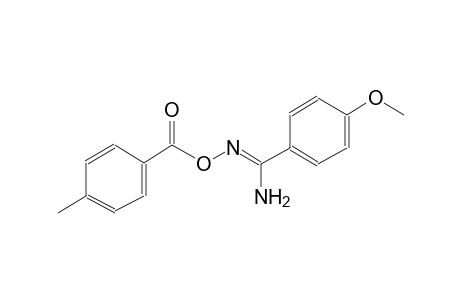 benzenecarboximidamide, 4-methoxy-N'-[(4-methylbenzoyl)oxy]-